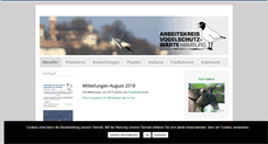 Desktop Screenshot of ornithologie-hamburg.de